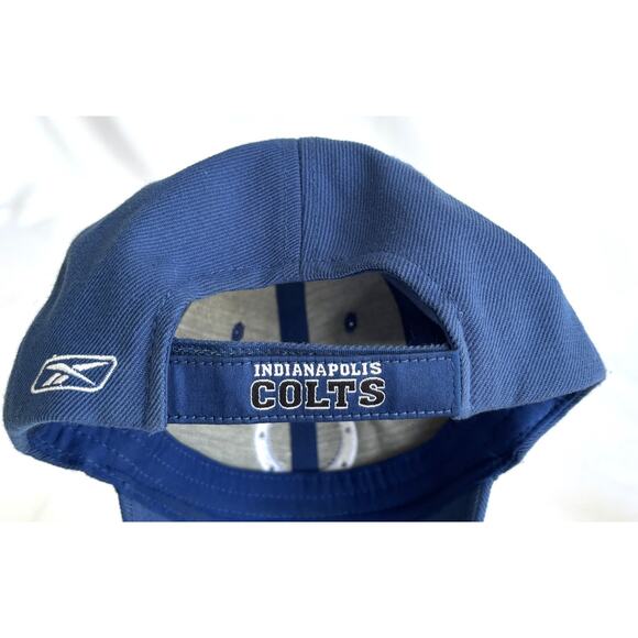 Indianapolis Colts NFL On Field Reebok Blue Cap Official NFL One Size - Picture 5 of 8